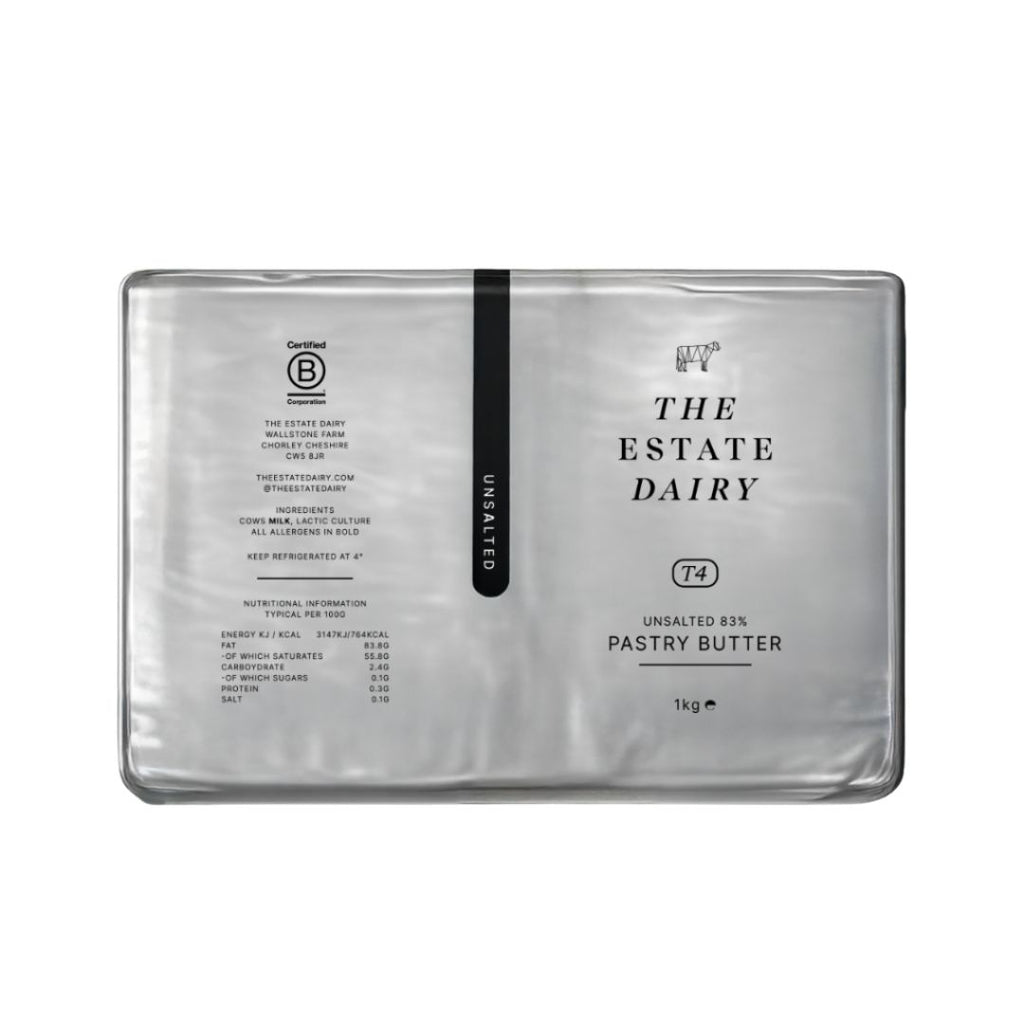 Estate Dairy Pastry Butter Sheets 1kg