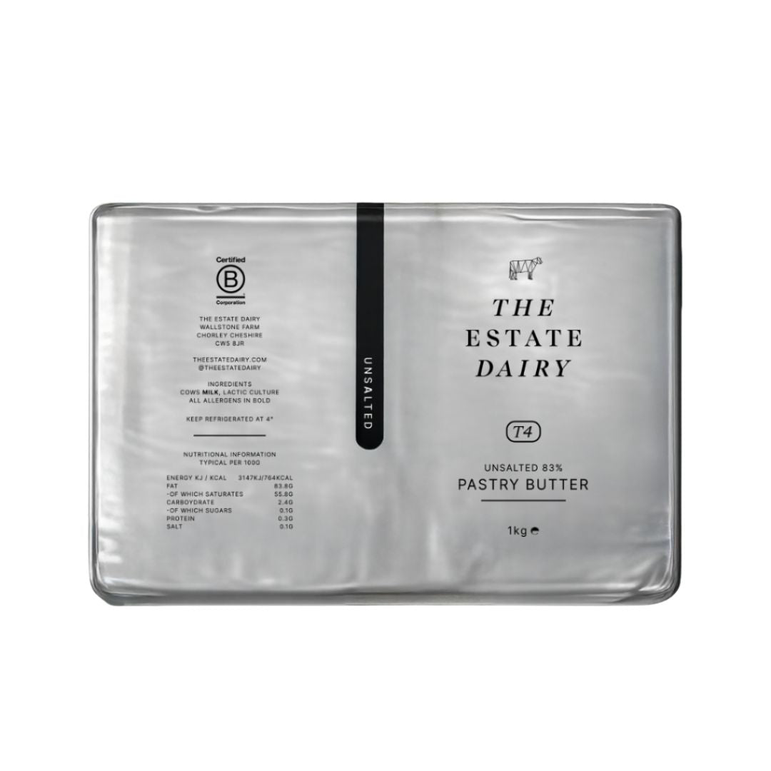 Estate Dairy Pastry Butter Sheets 1kg