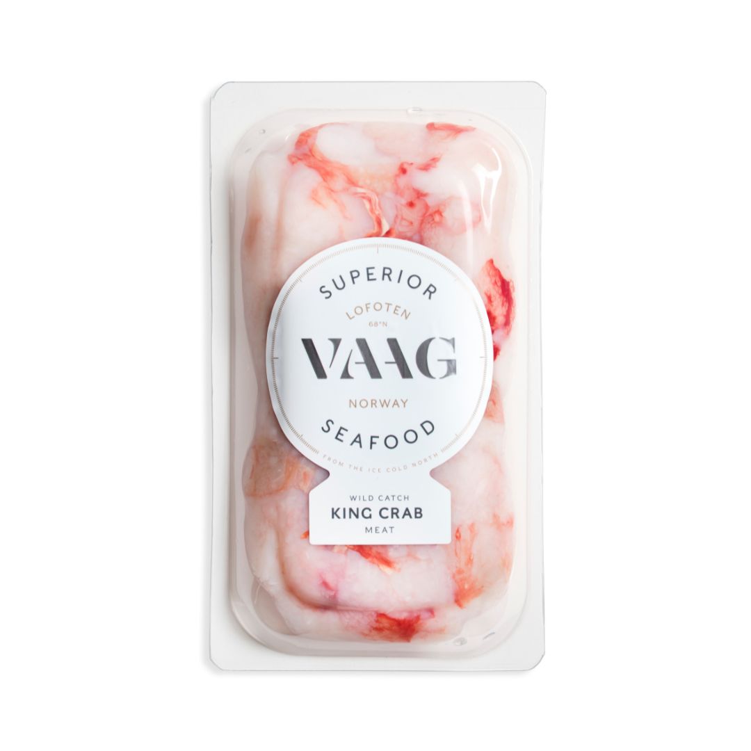 VAAG King Crab Meat, Frozen 227g